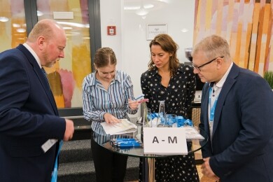 Konference Privacy Days Praha 2025, předseda ÚOOÚ Jiří Kaucký a předseda Spolku pro ochranu osobních údajů Vladan Rámiš - registrace; foto: (c) Milan Řepka