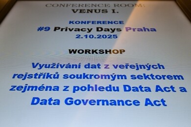 Privacy Days Praha 2025 - Workshop 4; foto: (c) Milan Řepka