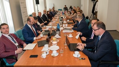 Open Talks Praha 2025-jednání delegací; (foto: (c) Milan Řepka))