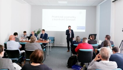 Přednášející na semináři ÚOOÚ k dozorové činnosti
