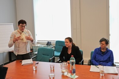 Stáž partnerů z dozorových úřadů z Nizozemí a Spolkové republiky Německo v ÚOOÚ, jednání.