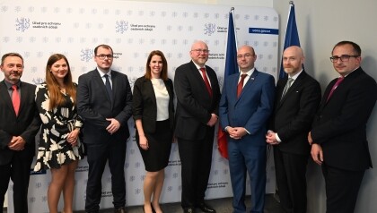 V Praze proběhla bilaterální jednání s delegací předsedkyně slovenského Úradu na ochranu osobných údajov, autor: ÚOOÚ