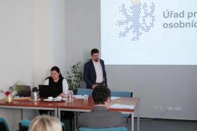 Seminář ÚOOÚ k právu na informace, Jaroslav Rozsypal - ředitel Odboru práva na informace ÚOOÚ, foto (c) Milan Řepka, 2024