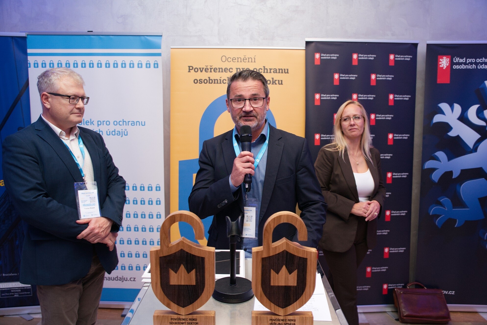 Pověřenec roku 2025 David Burian Vladan Ramis, foto: Spolek pro ochranu osobních údajů